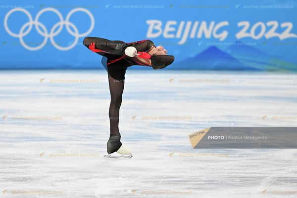 Главной темой Олимпиады перед произвольной программой был допинговый скандал вокруг Камилы. - Sputnik Армения