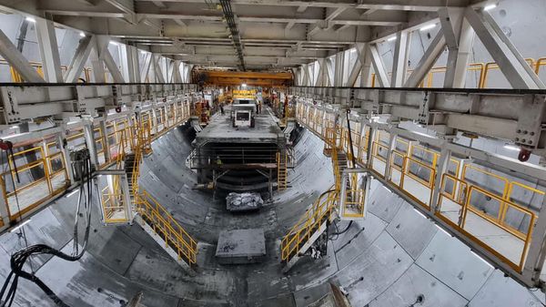 Строительство 9-километрового тоннеля под Крестовым перевалом, Грузия - Sputnik Армения