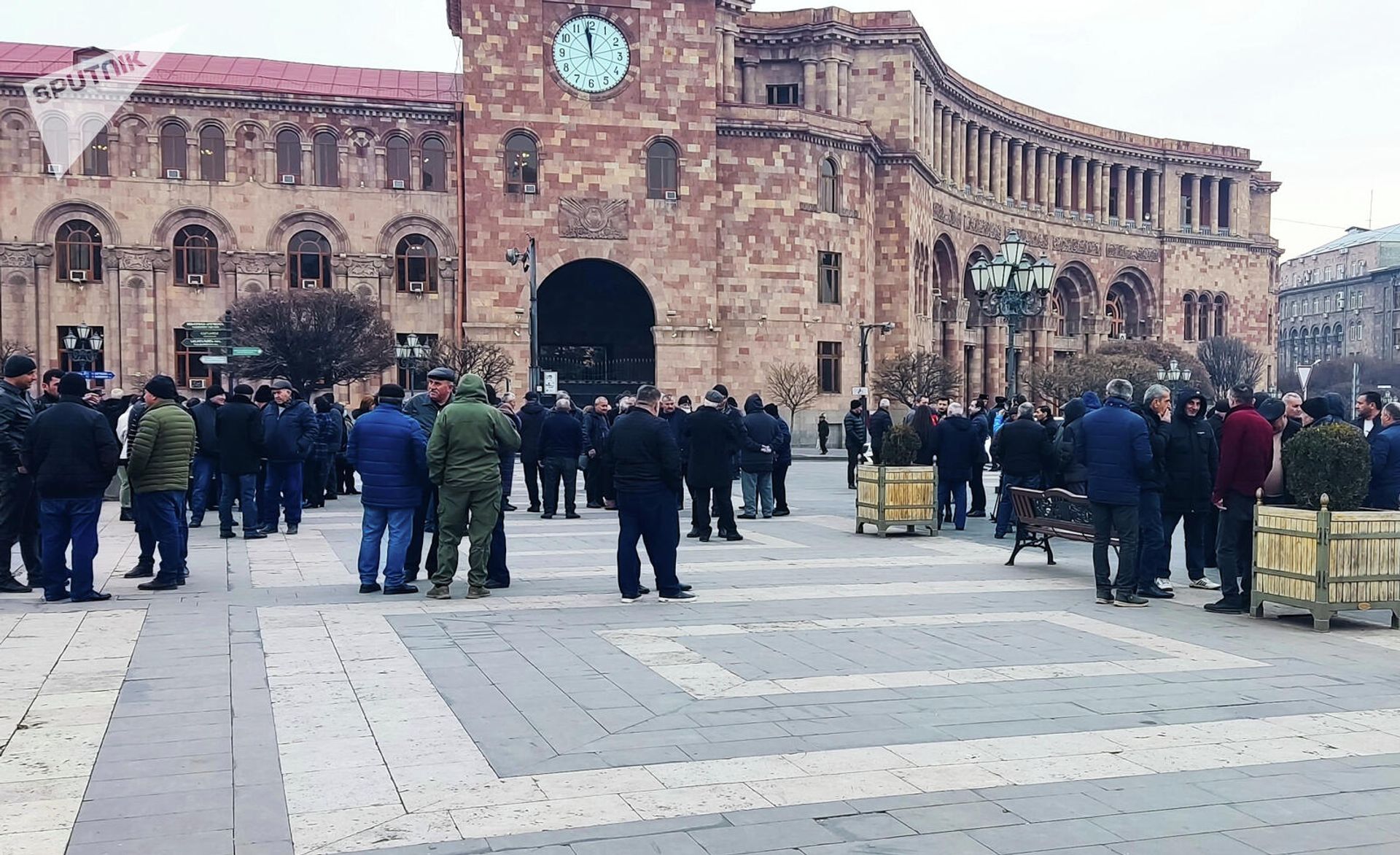Արցախից արտաքսված քաղաքացիների բողոքի ակցիան (18 փետրվարի, 2022թ). Երևան - Sputnik Արմենիա, 1920, 18.02.2022
