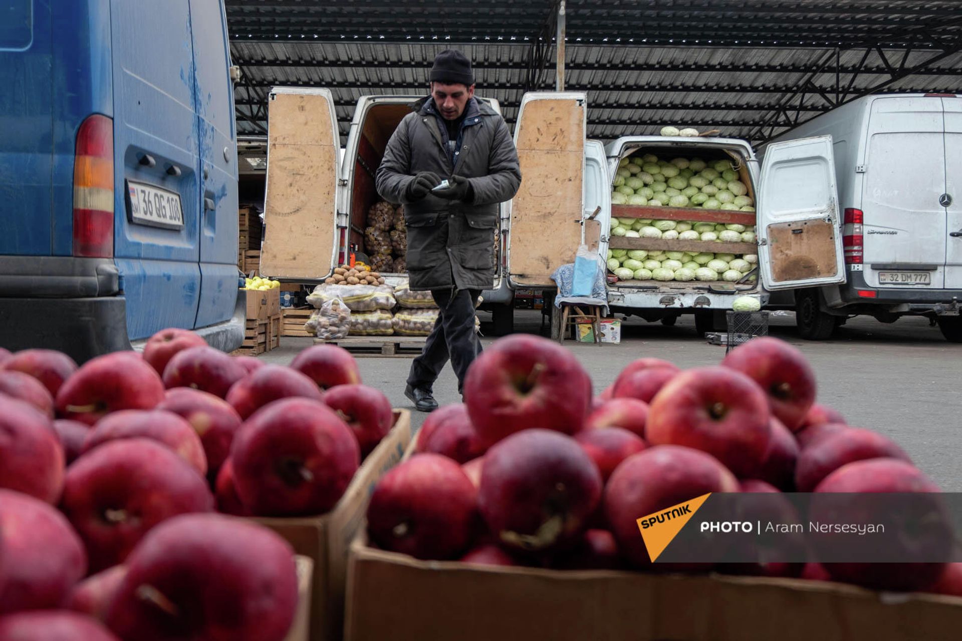 Հայանիստի գյուղմթերքի մեծածախ շուկա - Sputnik Արմենիա, 1920, 21.02.2022