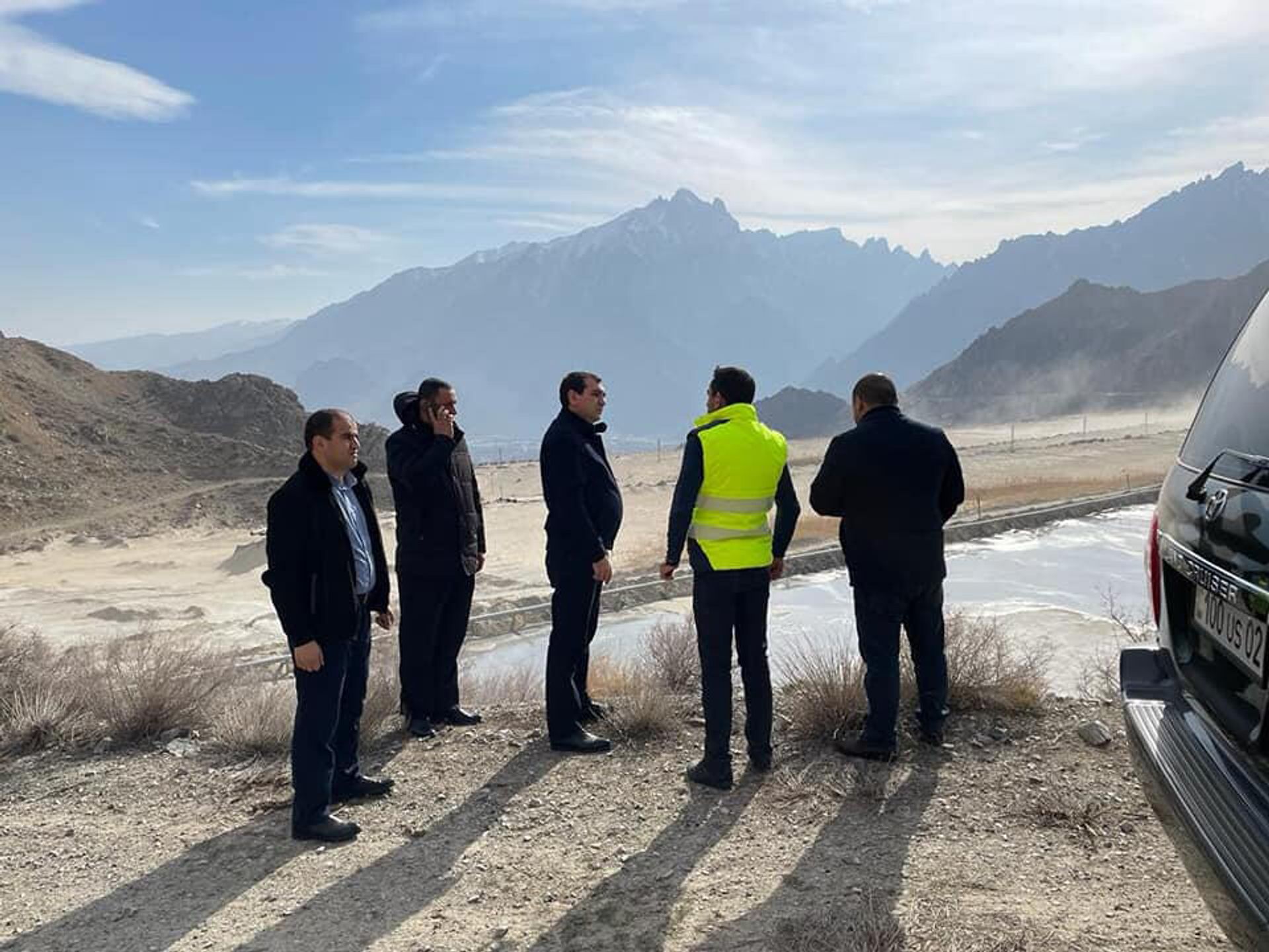 ՀՀ տարածքային կառավարման և ենթակառուցվածքների նախարարի տեղակալ Հովհաննես Հարությունյանն այցելել է «Ագարակի պղնձամոլիբդենային կոմբինատ» ՓԲԸ (22 փետրվարի, 2022թ). Սյունիք - Sputnik Արմենիա, 1920, 22.02.2022