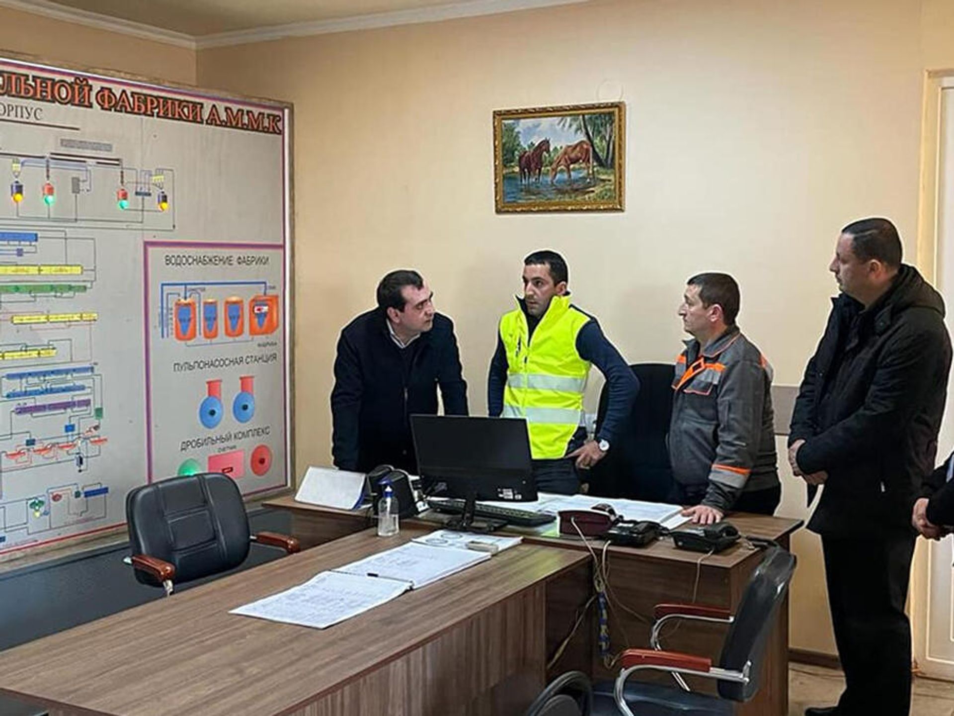ՀՀ տարածքային կառավարման և ենթակառուցվածքների նախարարի տեղակալ Հովհաննես Հարությունյանն այցելել է «Ագարակի պղնձամոլիբդենային կոմբինատ» ՓԲԸ (22 փետրվարի, 2022թ). Սյունիք - Sputnik Արմենիա, 1920, 22.02.2022