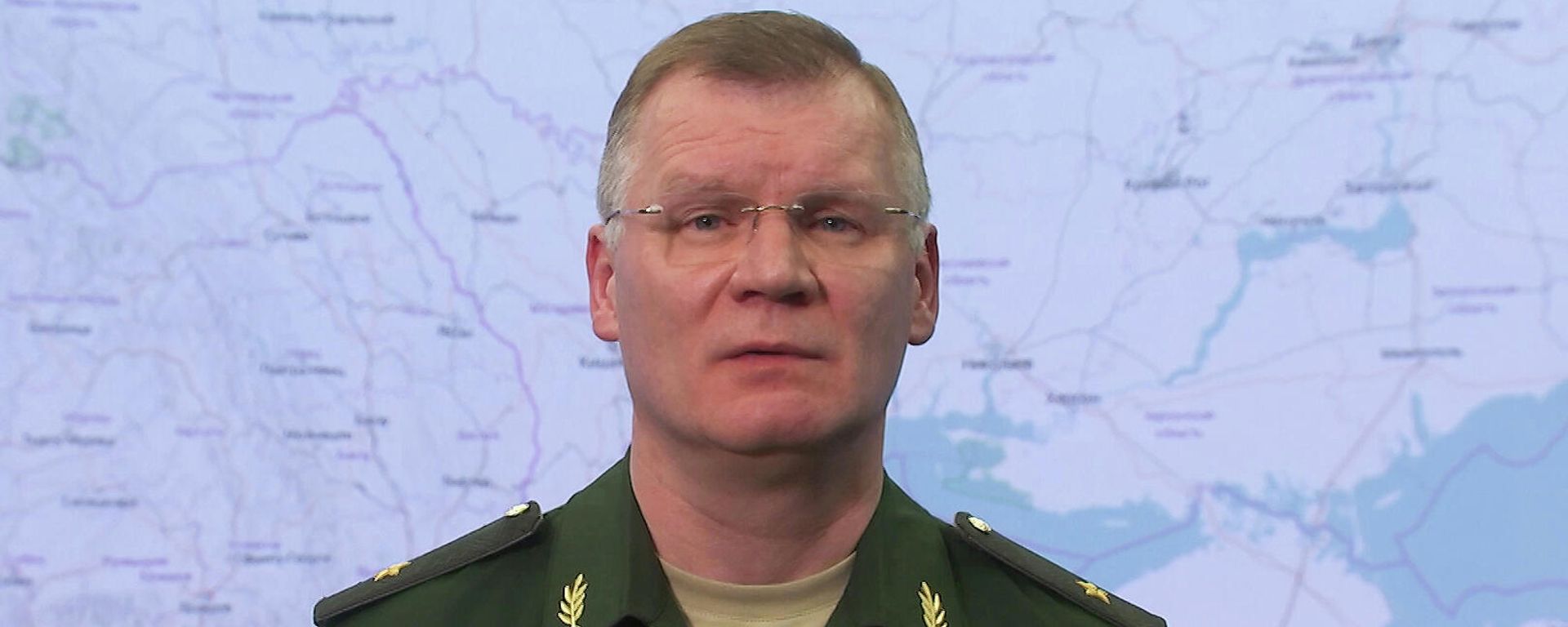 Официальный представитель министерства обороны РФ генерал-майор Игорь Конашенков - Sputnik Армения, 1920, 08.03.2022