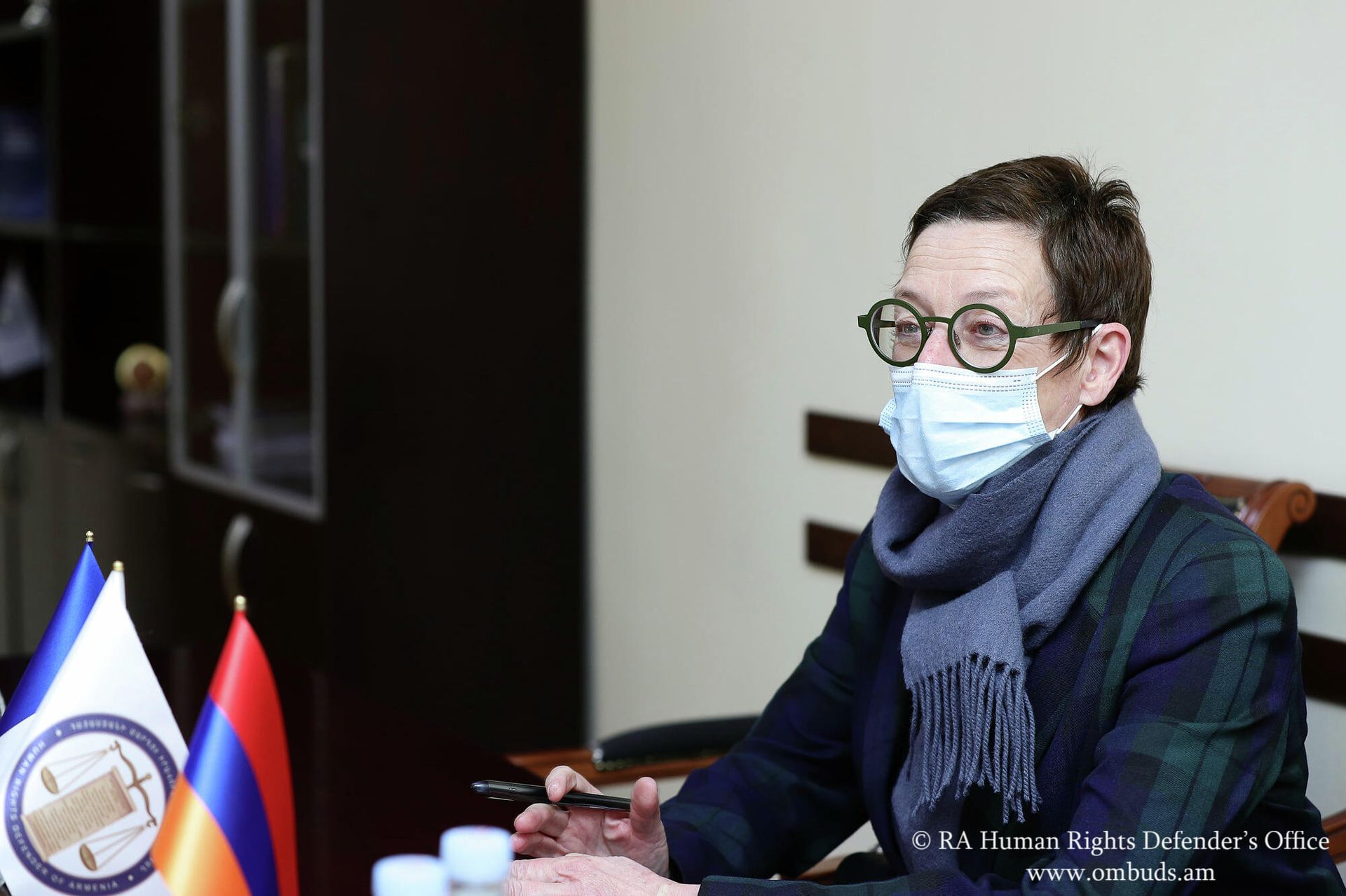 Омбудсмен Кристине Григорян приняла посла Франции в Армении Анн Луйо (7 марта 2022). Еревaн - Sputnik Արմենիա, 1920, 07.03.2022
