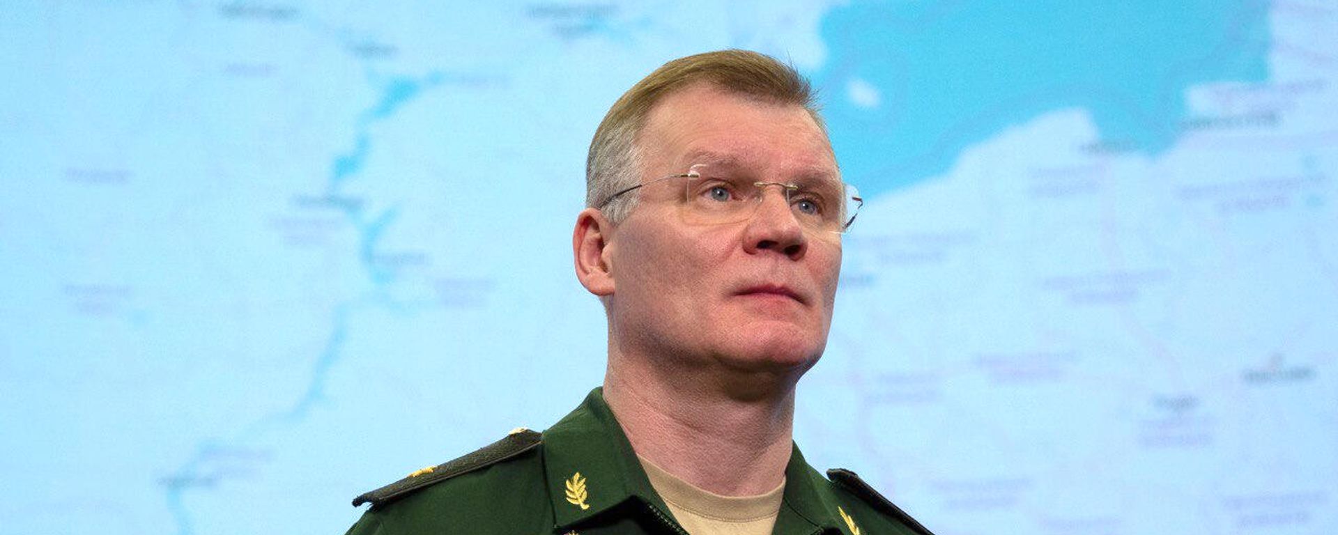 Официальный представитель министерства обороны РФ генерал-майор Игорь Конашенков - Sputnik Армения, 1920, 09.05.2022