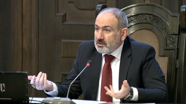  Նիկոլ Փաշինյանը ՀՀ Կառավարության հերթական նիստի ժամանակ  - Sputnik Արմենիա