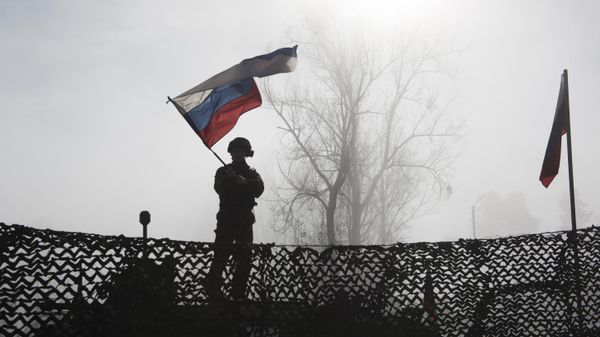 Концерт на блокпосту российских миротворцев в Карабахе - Sputnik Армения