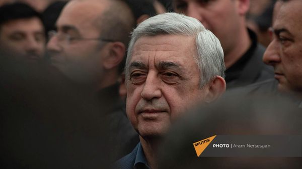 Սերժ Սարգսյանը հանրահավաքին - Sputnik Արմենիա