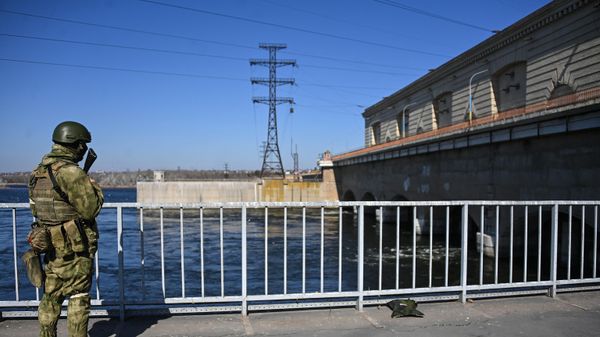 Каховская ГЭС в Херсонской области - Sputnik Армения