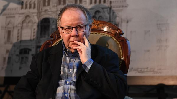 Режиссер Леонид Хейфец во время сбора труппы Московского академического театра имени В.Маяковского (29 августа 2022). Москвa - Sputnik Армения