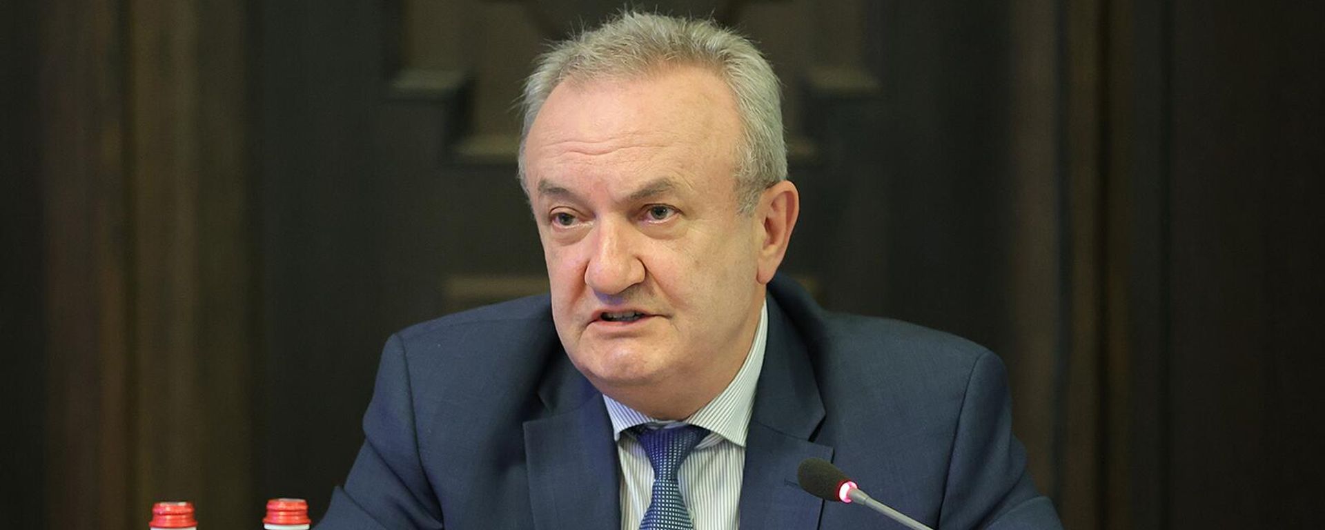 ԿԳՄՍ նախարար Վահրամ Դումանյանը ՀՀ կառավարության հերթական նիստի ժամանակ - Sputnik Արմենիա, 1920, 17.06.2022