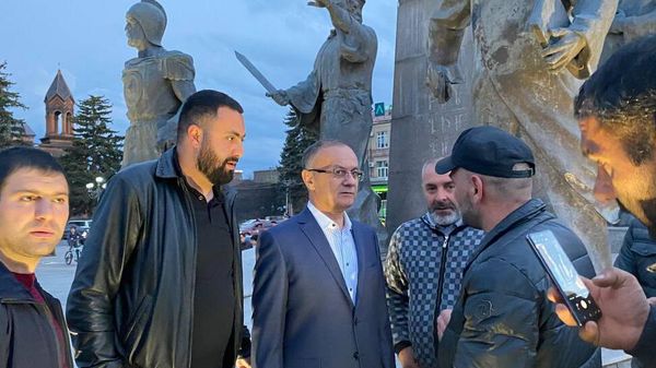 «Զարթնիր, լաո» իրազեկման քայլերթը Վարդանանց հրապարակում (29 ապրիլի, 2022թ). Գյումրի - Sputnik Արմենիա