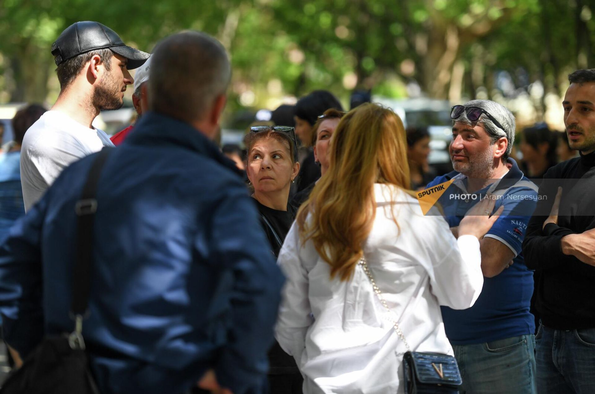 Акция протеста родственников погибших в 44-дневной войне у здания генпрокуратуры (30 апреля 2022). Еревaн - Sputnik Արմենիա, 1920, 30.04.2022