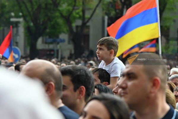 Հանրահավաքի կրտսեր մասնակիցներից - Sputnik Արմենիա