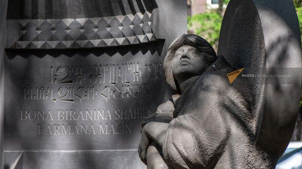 Мемориал памяти невинных жертв езидского народа 1915 года - Sputnik Армения