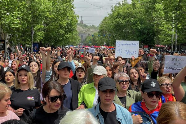 Կանանց երթը Երևանում - Sputnik Արմենիա