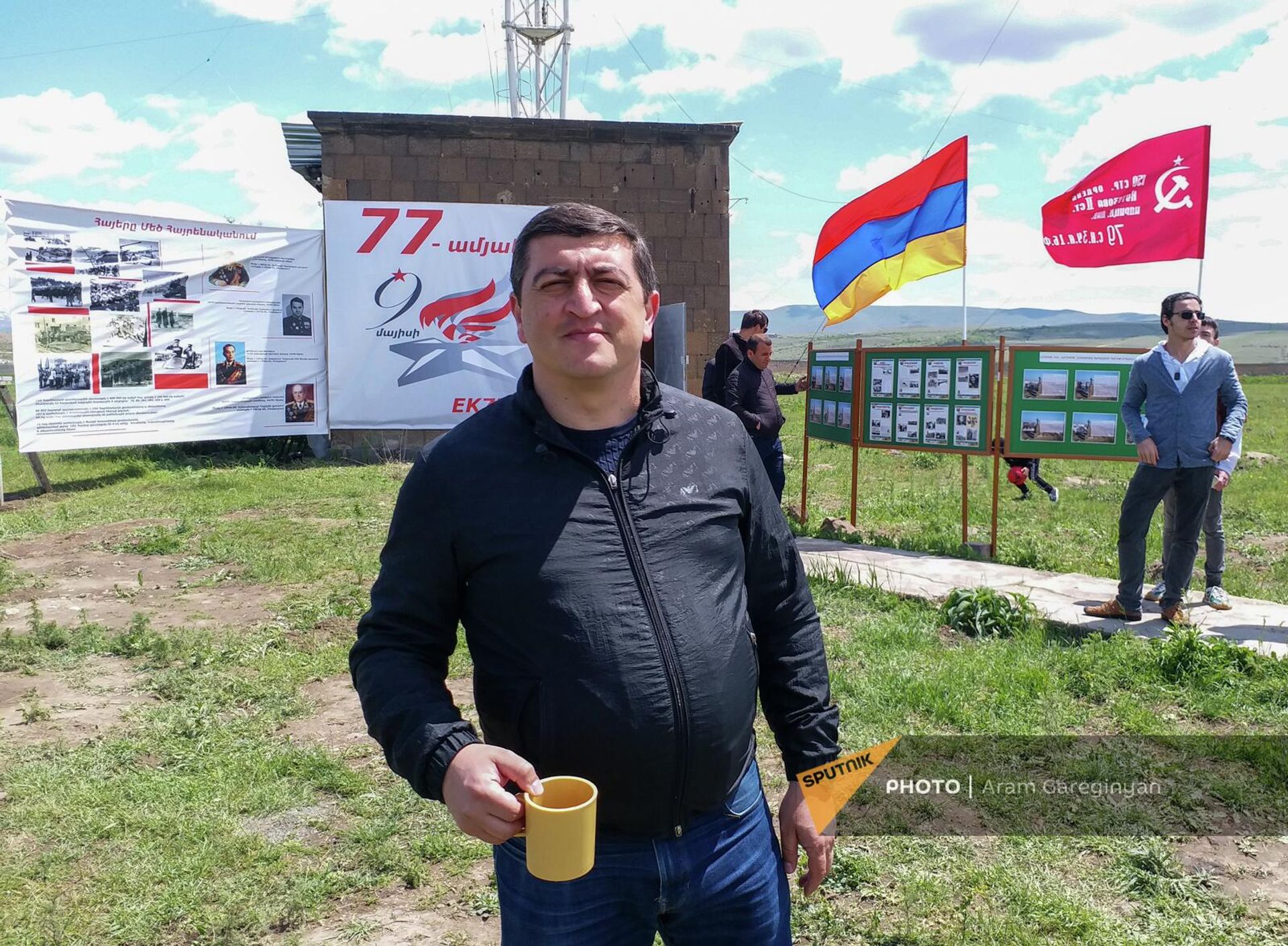 Председатель Федерации радиоспорта Армении Арман Баблоян Председатель Федерации радиоспорта Армении Арман Баблоян - Sputnik Армения, 1920, 09.05.2022