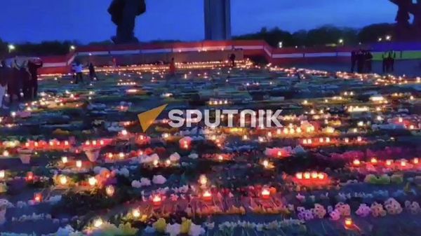 Вчера в Риге было так - Sputnik Армения
