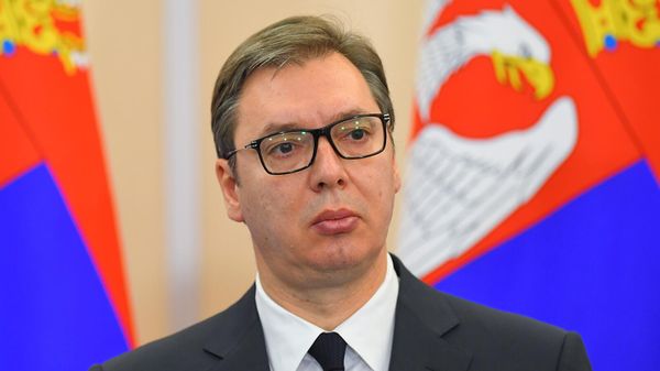 Президент Сербии Александр Вучич на пресс-конференции по итогам российско-сербских переговоров (4 декабря 2019). Сочи - Sputnik Армения