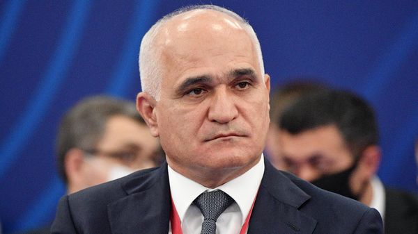 Заместитель премьер-министра Азербайджана Шахин Мустафаев на пленарной сессии Евразийское региональное сотрудничество в постковидную эпоху (3 июня 2021). Санкт-Петербург - Sputnik Армения