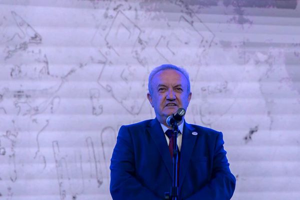 Արարողությանը ներկա են եղել ՀՀ ԿԳՄՍ նախարար Վահրամ Դումանյանը, պաշտոնատար այլ անձինք - Sputnik Արմենիա