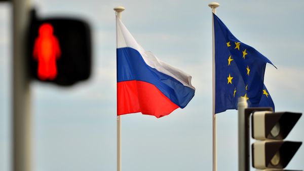 Флаги России и ЕС - Sputnik Армения