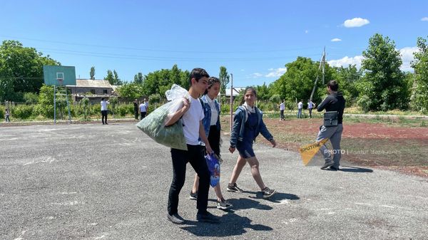 Ամբերդի դպրոցի աշակերտները - Sputnik Արմենիա