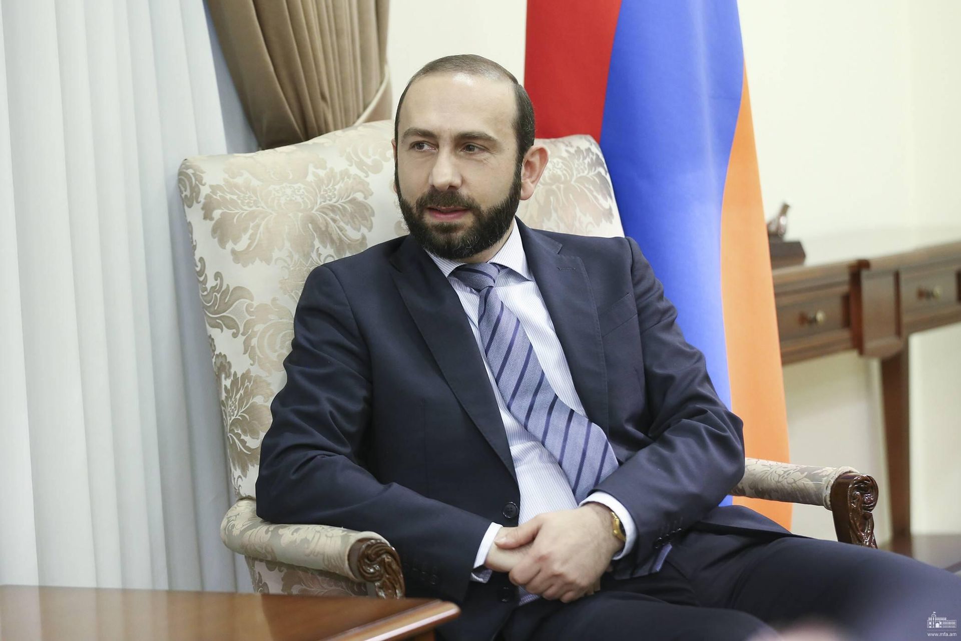 Министр иностранных дел Арарат Мирзоян принял специального представителя ЕС по кризису в Грузии на Южном Кавказе Тойво Клаара (3 июня 2022). Еревaн - Sputnik Արմենիա, 1920, 03.06.2022