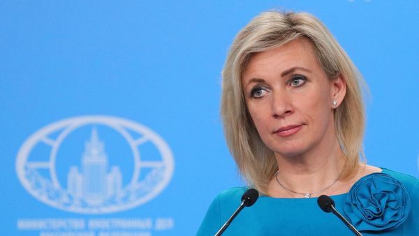Официальный представитель МИД России Мария Захарова во время брифинга (3 июня 2022). Москвa - Sputnik Армения