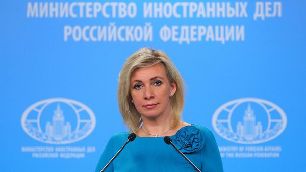 Официальный представитель МИД России Мария Захарова во время брифинга (3 июня 2022). Москвa - Sputnik Армения