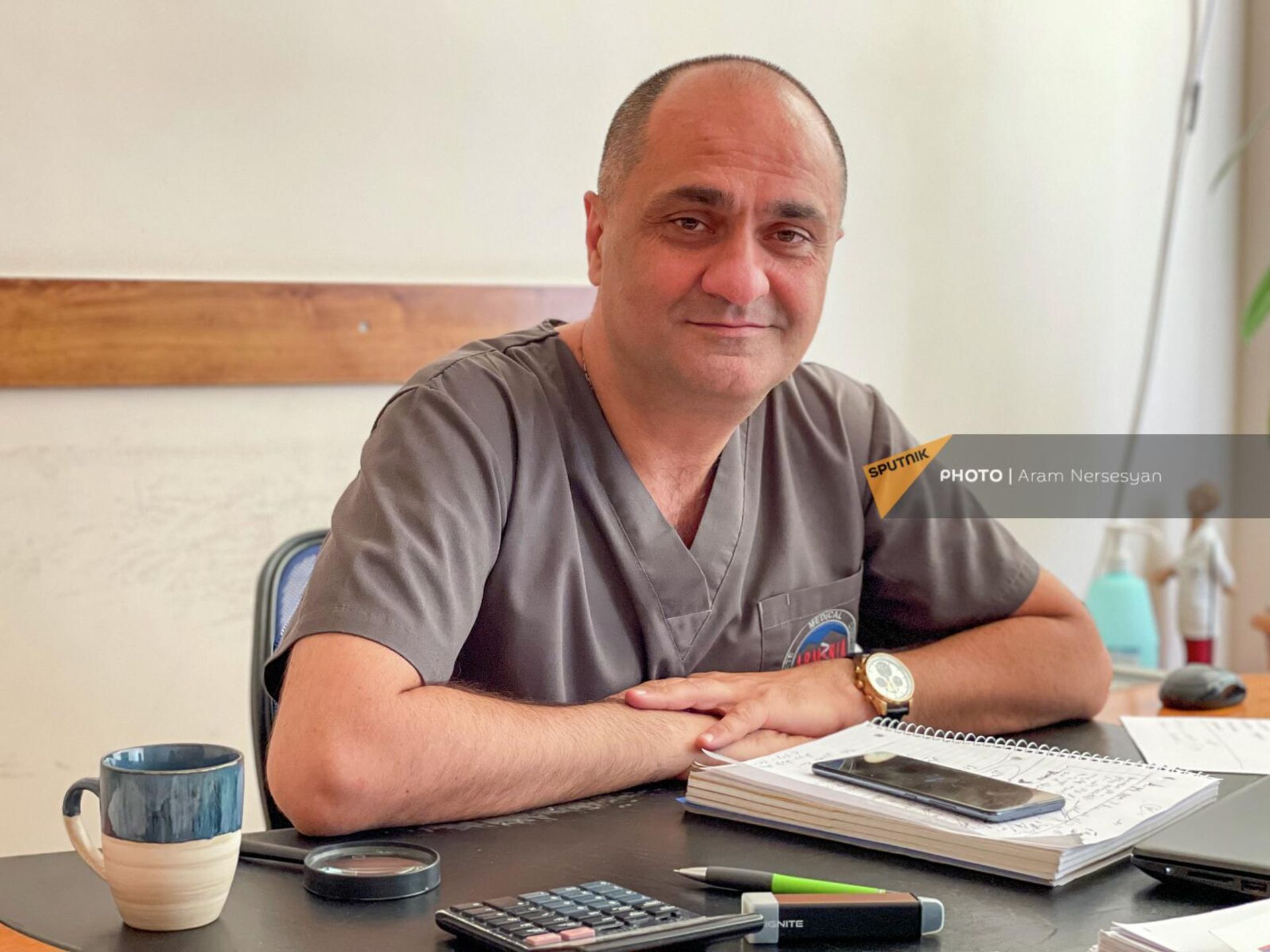 Заместитель генерального директора хирургического отделения медцентра Армения Ашот Кургинян - Sputnik Армения, 1920, 20.06.2022