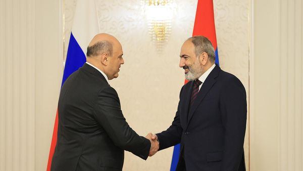 Նիկոլ Փաշինյանն ու Միխայիլ Միշուստինը - Sputnik Արմենիա