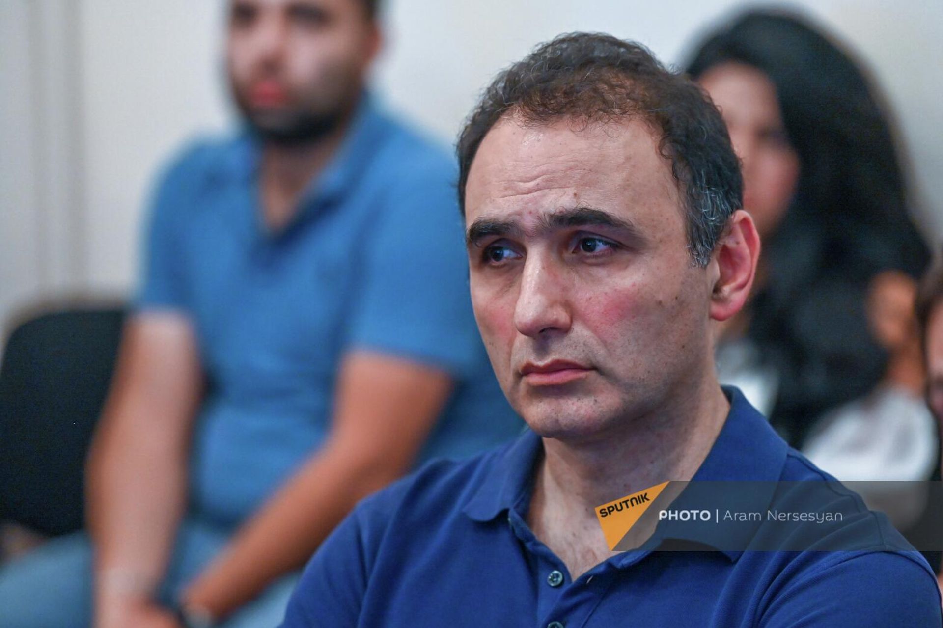 Аветик Чалабян на суде по делу рассмотрения поручительства депутатов об изменении меры пресечения (24 июня 2022). Еревaн Аветик Чалабян на суде по делу рассмотрения поручительства депутатов об изменении меры пресечения (24 июня 2022). Еревaн - Sputnik Армения, 1920, 29.06.2022