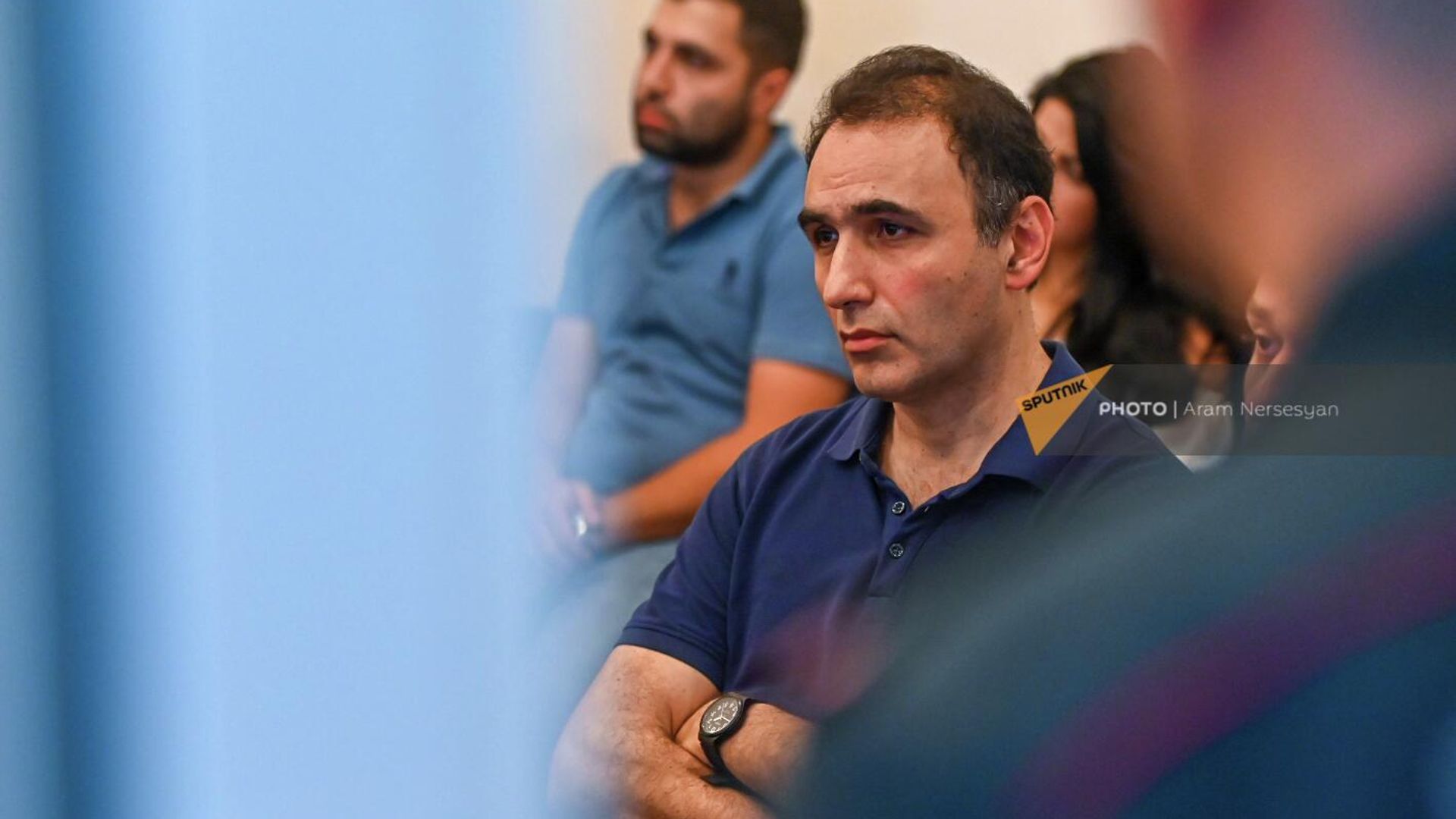 Аветик Чалабян на суде по делу рассмотрения поручительства депутатов об изменении меры пресечения (24 июня 2022). Еревaн Аветик Чалабян на суде по делу рассмотрения поручительства депутатов об изменении меры пресечения (24 июня 2022). Еревaн - Sputnik Армения, 1920, 29.06.2022