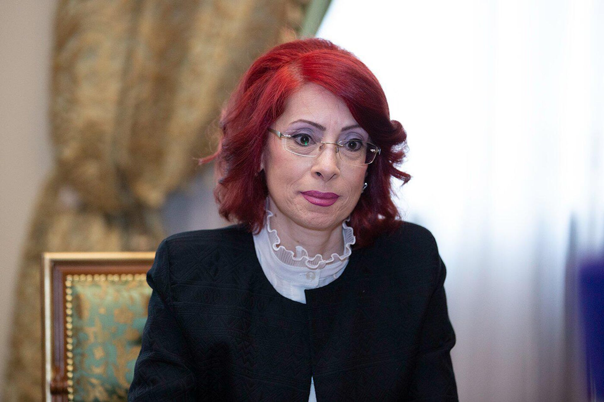 Католикос Гарегин Второй принял новоназначенного Чрезвычайного и полномочного посла Сирии в Армении Нору Арисян (27 июня 2022). Эчмиадзин - Sputnik Արմենիա, 1920, 27.06.2022