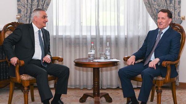 Մհեր Գրիգորյանն ու Ալեքսեյ Գորդեևը - Sputnik Արմենիա