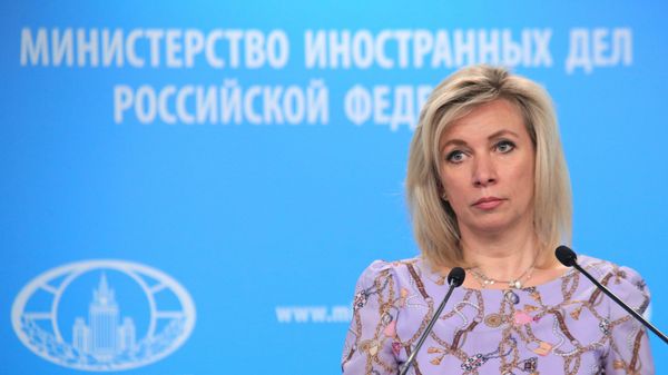 Официальный представитель МИД России Мария Захарова во время брифинга (22 июня 2022). Москвa - Sputnik Армения