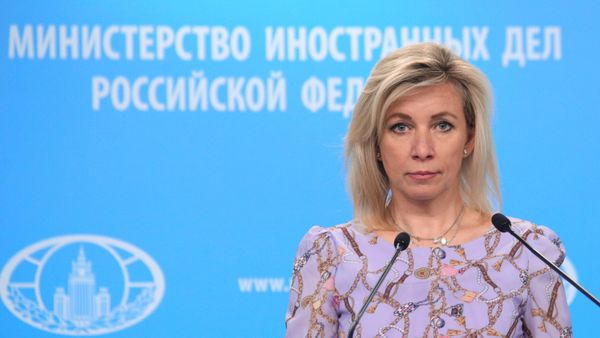 Официальный представитель МИД России Мария Захарова во время брифинга (22 июня 2022). Москвa - Sputnik Армения