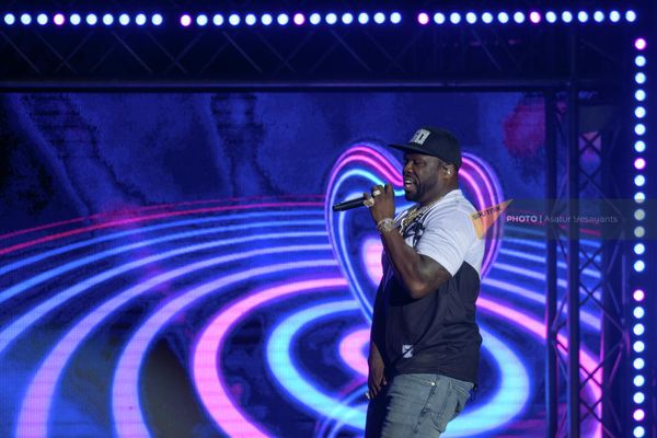 Концерт американского репера 50 Cent на стадионе Раздан - Sputnik Армения