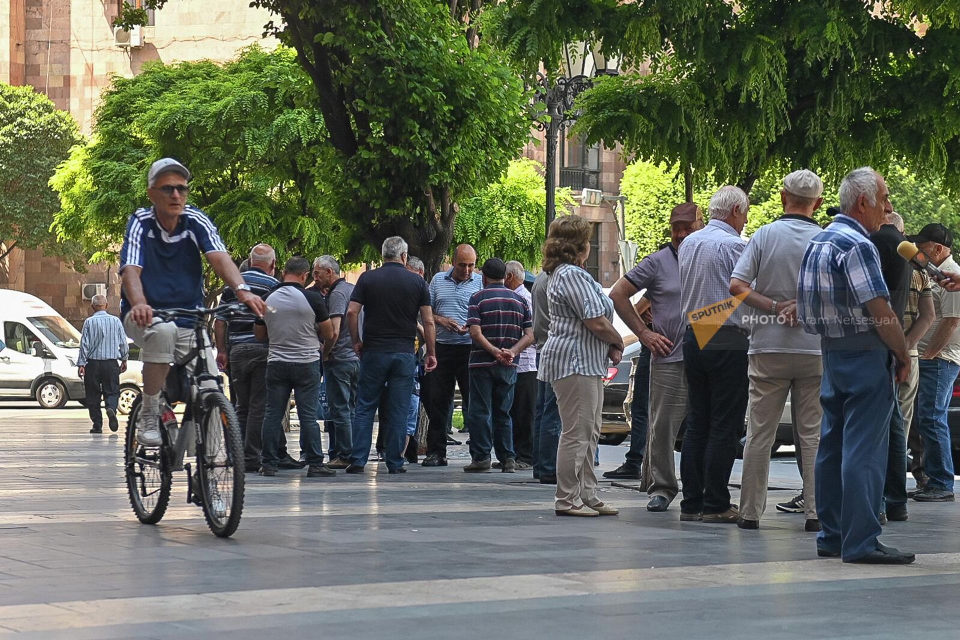 Акция протеста перед Домом правительства (5 июля 2022). Еревaн - Sputnik Արմենիա, 1920, 05.07.2022