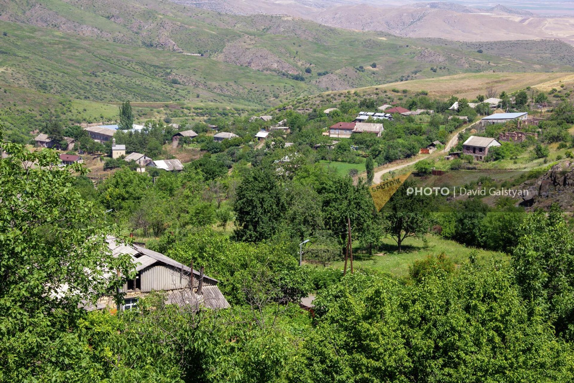 Вид на село Барекамаван, Тавушская область Вид на село Барекамаван, Тавушская область - Sputnik Արմենիա, 1920, 06.07.2022