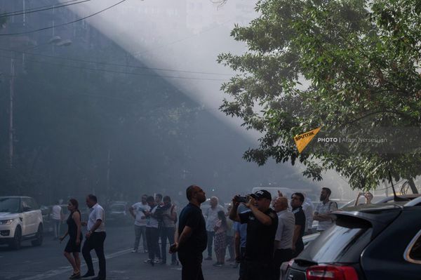 Տարածքը ծխով է պատվել - Sputnik Արմենիա