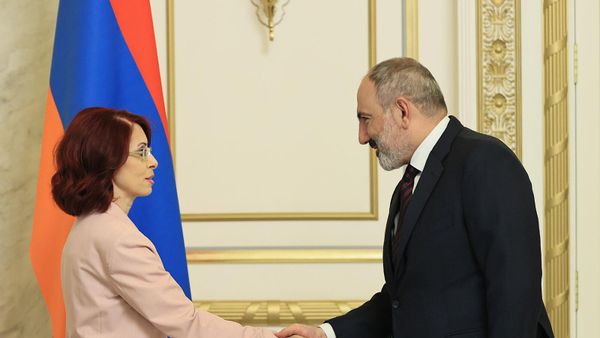 Նիկոլ Փաշինյանն ընդունել է Նորա Արիսյանին - Sputnik Արմենիա