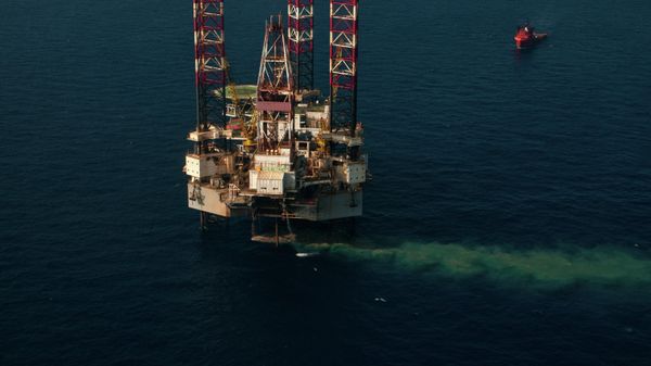 Нефтедобывающая буровая установка в Южно-Китайском море. - Sputnik Армения