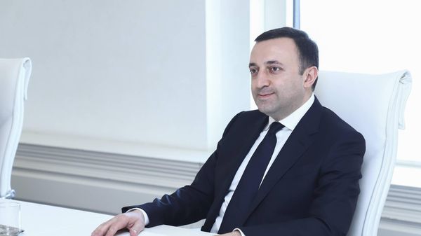 Министр иностранных дел РА Арарат Мирзоян встретился с премьер-министром Грузии Ираклием Гарибашвили (16 июля 2022). Тбилиси - Sputnik Армения