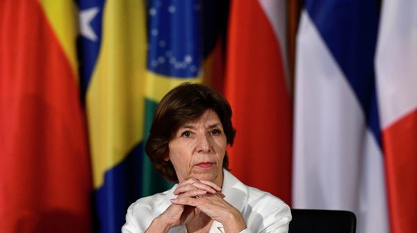 Министр иностранных дел Франции Катрин Колонна на конференции по глобальному продовольственному (24 июня 2022). Берлин - Sputnik Армения