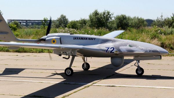 Украинский разведывательно-ударный беспилотный комплекс Bayraktar TB2  - Sputnik Армения