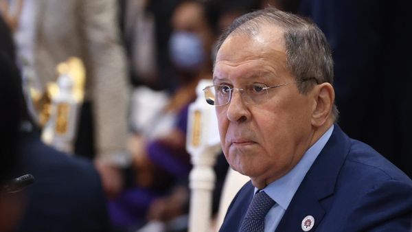 Министр иностранных дел РФ Сергей Лавров принимает участие во встрече глав внешнеполитических ведомств в форматах Россия-АСЕАН, Восточноазиатского саммита (ВАС) и Регионального форума АСЕАН по безопасности (АРФ) (5 августа 2022). Камбоджа - Sputnik Армения