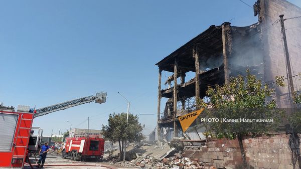 «Սուրմալուն» պայթյունից հետո - Sputnik Արմենիա