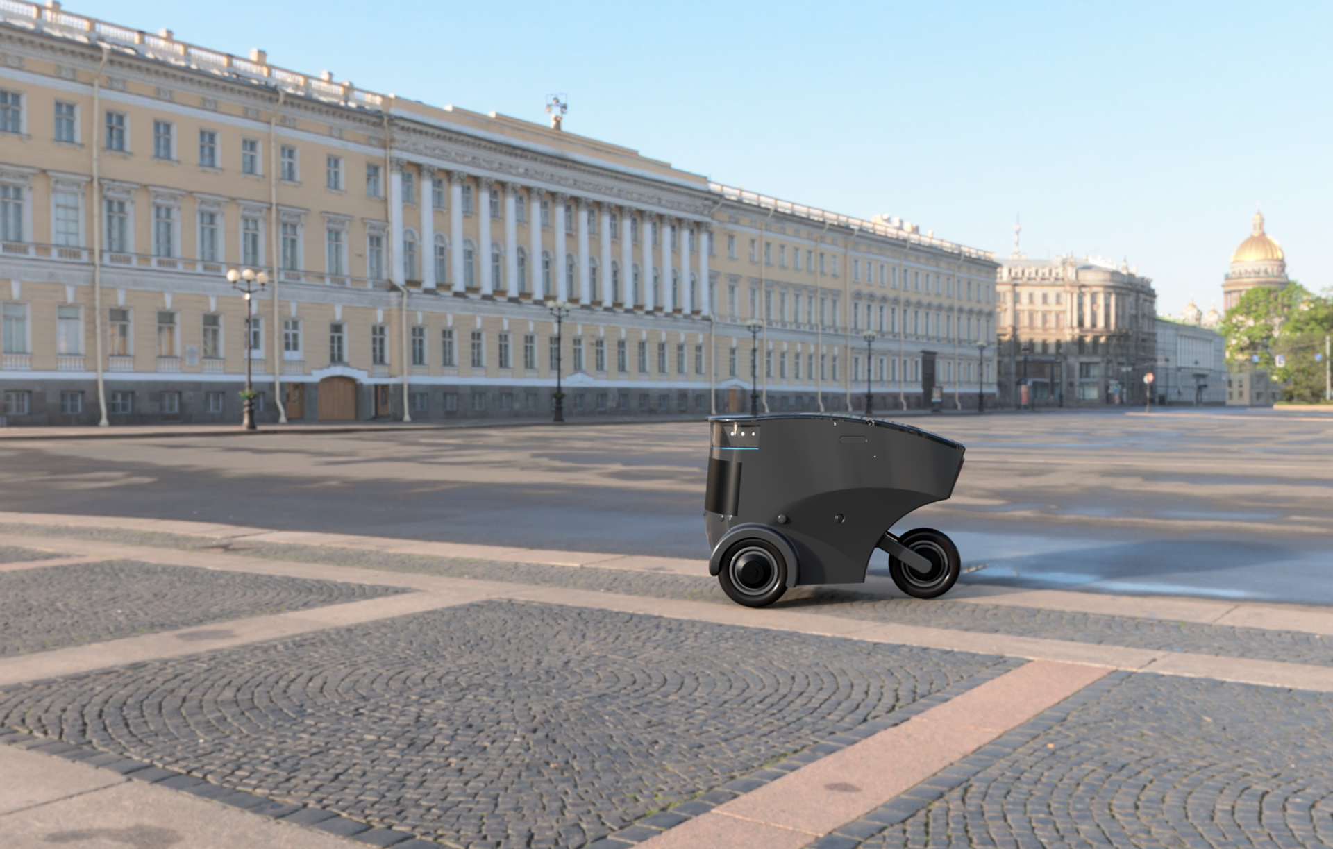Будущий вид робота-доставщика RoboDell  - Sputnik Армения, 1920, 22.08.2022